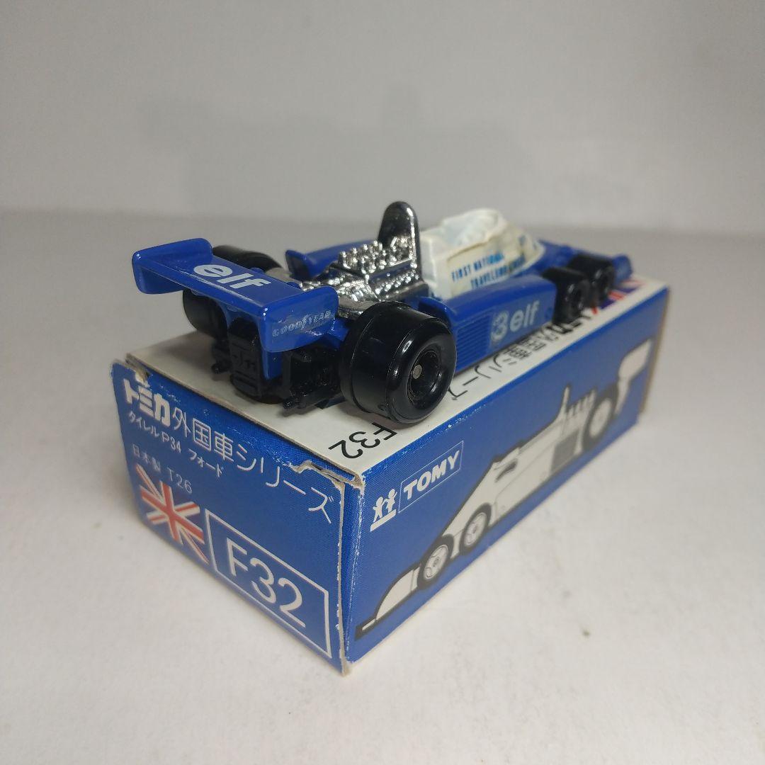 F32 Tomica Blue Box Made in Japan Tyrrell P34 Ford | eBay