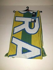 Brazil Football Soccer Team Jacquard Fan Scarf