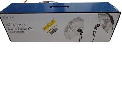 Insignia - AC Master/Slave Flash Kit- N.I.B. Studio Photography