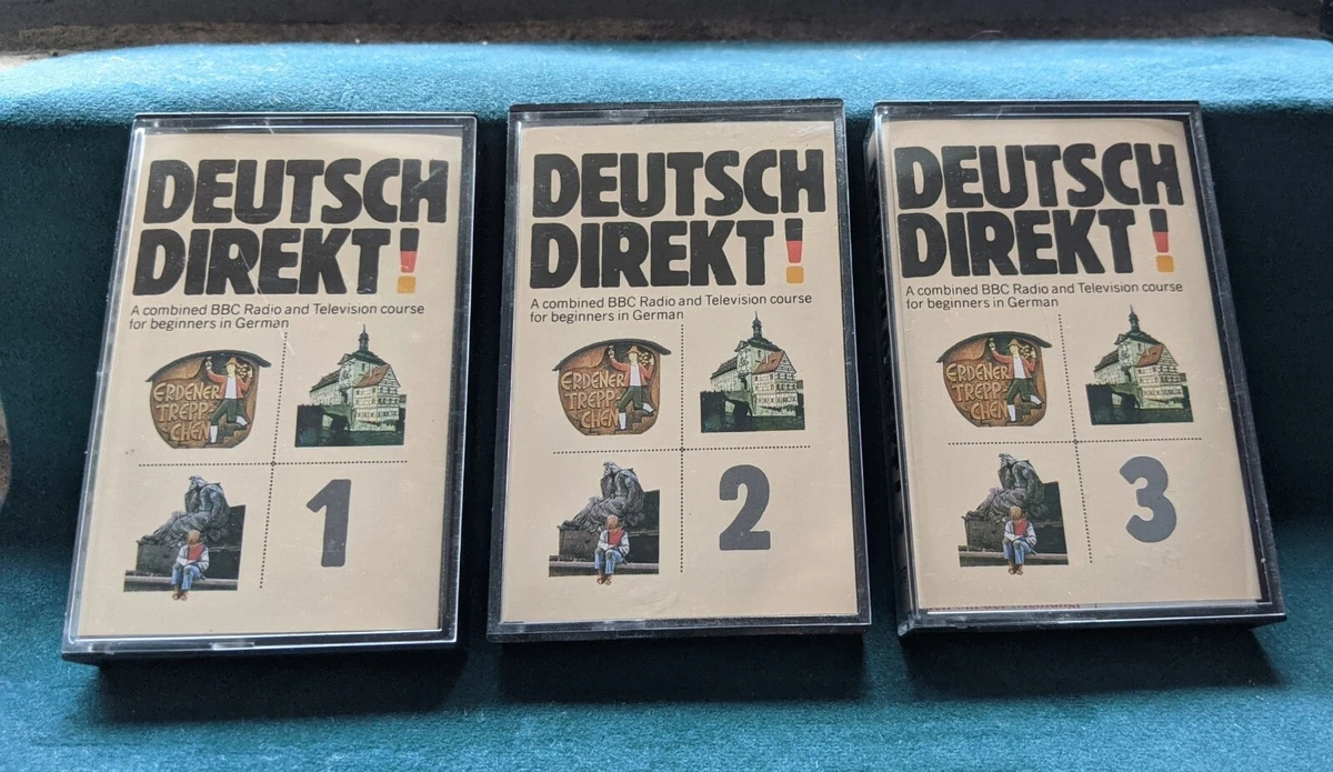 DEUTSCH DIREKT! BBC Beginners German Language Course 3 Audio Cassettes |  eBay