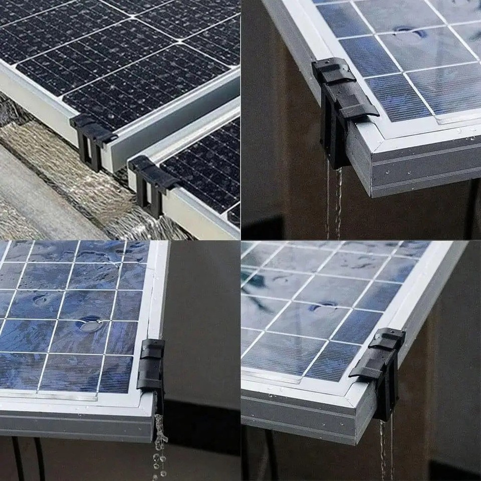 One Pv Module 50PCS 35mm Solar Panel Water Drainage Clips ASA Photovoltaic Panel ...