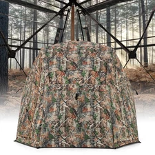3 in 1 Multifunctional Hunting Blind w/Skylight Roof Cover Carrying Bag stakes