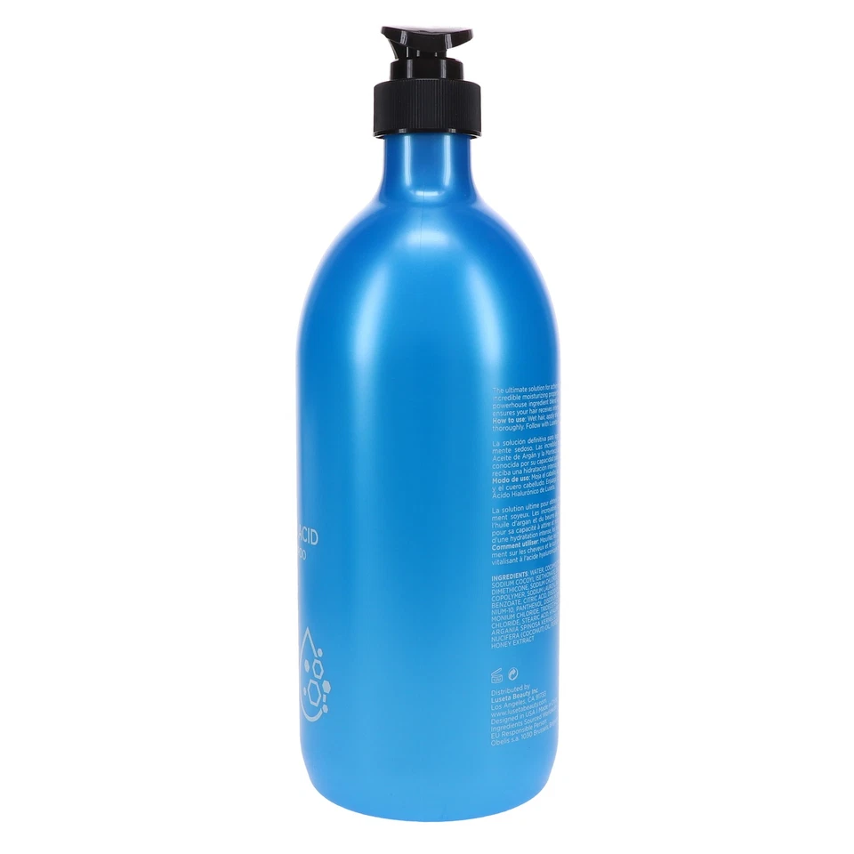 Champú hidratante con ácido hialurónico Luseta 33,8 oz Foto 3 de 4