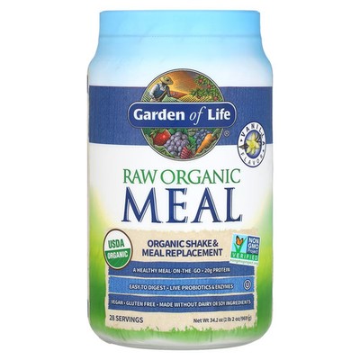 2 X Garden of Life, RAW Organic Meal, Shake & Meal Replacement, Vani-Worldwide