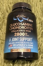 Glucosamine  Chondroitin  MSM  Collagen - 2800 mg Joint Support Supplement