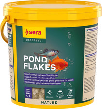 pond flakes 3,8 L 560 g | mangime galleggiante in scaglie per pesci da laghetto 