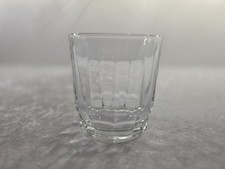 Clear Geometric Decorated Whiskey Rocks Glass...