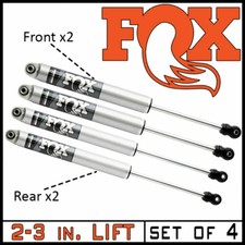 Fox Performance 2.0 Front Rear Shocks Fit 20-26 Jeep Gladiator Jt W2-3 Lift Fox Performance 2.0 Front Rear Shocks Fit 20-26 Jeep Gladiator Jt W2-3 Lift