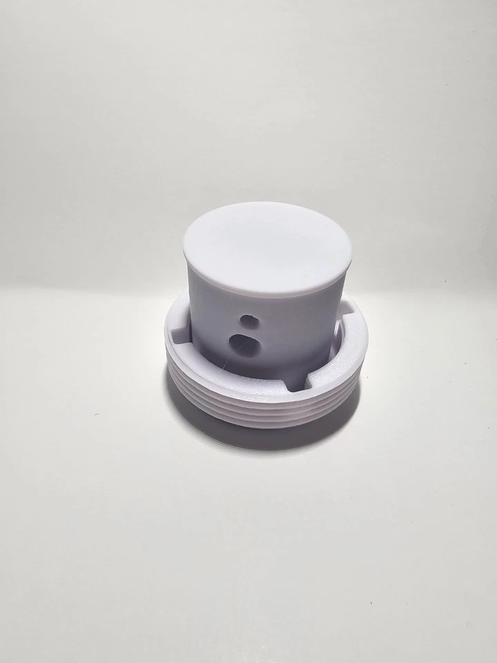 Repuesto de cabezal emergente para valet de piscina Paramount 2 orificios / 4 orificios con anillo de retención Foto 2 de 4