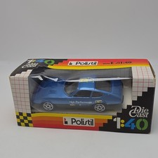 Rare Vintage Polistil 1:40 Ferrari 365 GTB/4 Daytona Blue Diecast Car Series E
