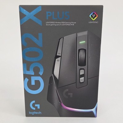 Logitech G G502 X Plus Lightspeed Wireless RGB Gaming Mouse - Black