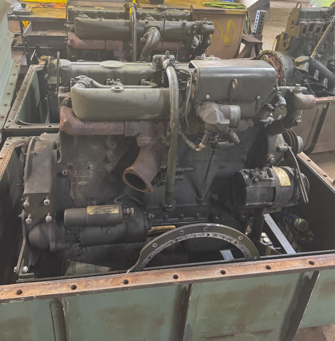 Continental Hercules LD-465-1C Multifuel Engine 11641880 M35A2 | eBay