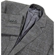 Brooks Brothers Fitzgerald Blazer Mens 46 Sport Coat Wool Cashmere Windowpane