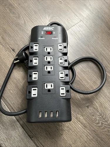 Power Strip Surge Protector, 22 AC Multiple Outlets, 1875W/15A, 4200J Protection