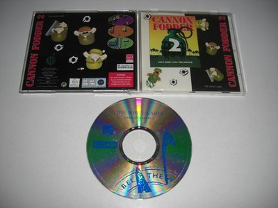 CANNON FODDER 2 Stück CD Rom SO CD Gehäuse - SCHNELLER VERSAND