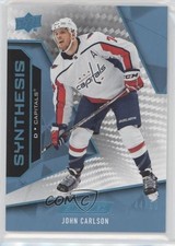 2019-20 Upper Deck Engrained Synthesis Blue 44/50 John Carlson #S-23 ls5
