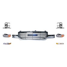 Grille Assembly Lights Kit Brackets For 2003-2006 Gmc Sierra 1500 Grille Assembly Lights Kit Brackets For 2003-2006 Gmc Sierra 1500