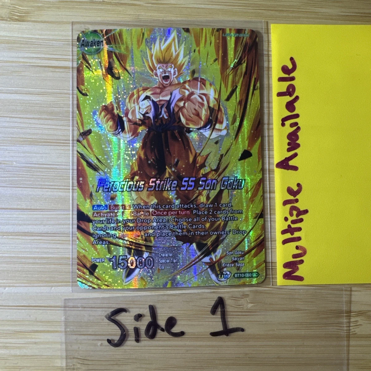 Bandai Dragon Ball CCG Trading Card Games in English for sale | eBay