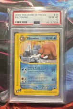 2003 Pokemon Piloswine 24/144 Skyridge Regular on eBay