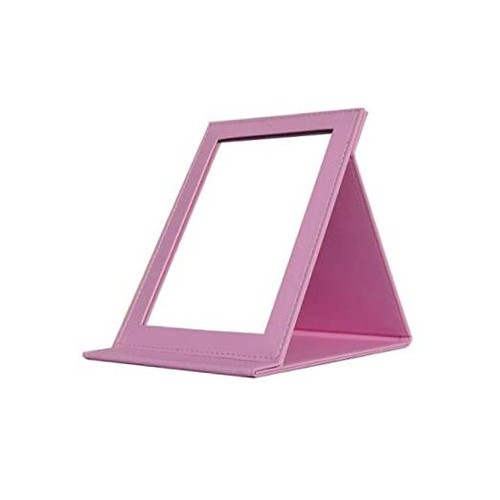 Folding Travel Mirrors, Vanity Mirror with Desktop Standing,Personal Portable - Picture 1 of 8