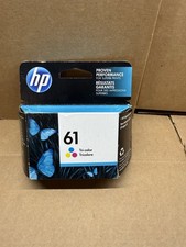 HP 61 Tri-Color Ink Cartridge CH562WN Genuine OEM New Sealed. Authentic