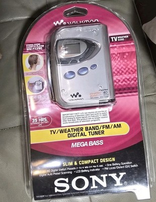 Vintage Sony Walkman Cassette Player And Radio With Weather Band