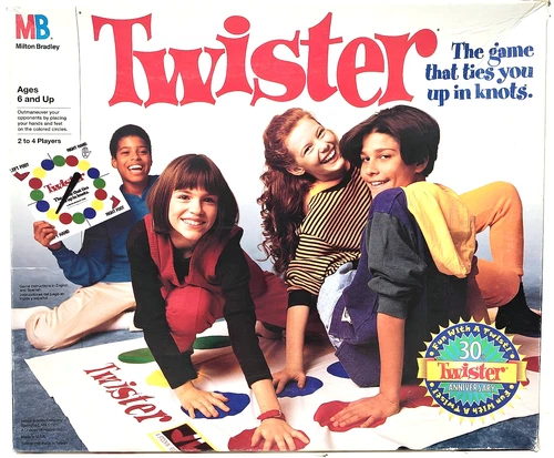 Twister - Milton Bradley Game 4645 - Complete - Vintage 1993