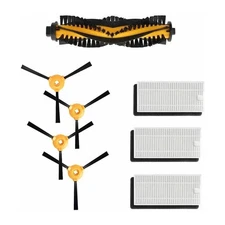 Replacement HEPA Filters Side Brushes for Ecovacs Deebot N79 N79S DN620 DN62