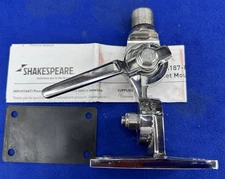 Shakespeare 4187 Stainless Steel Adjustable Ratchet Threaded VHF Antenna Mount