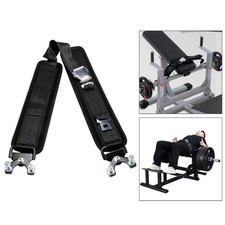 Hip Bridge Machine Belt with Metal Buckle Strengthen Hip Thrust Waist Belt