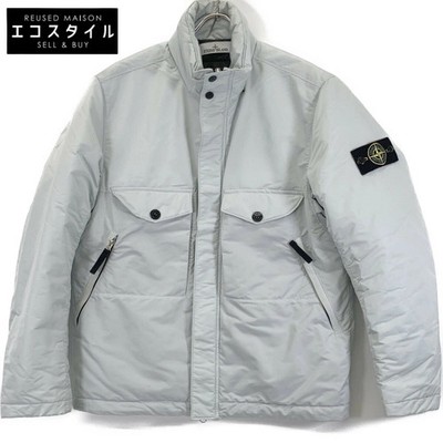 stone island regular 771542546 Hyper Dense padded jacket SizeM light gray