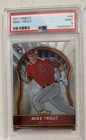 Topps 2011 Finest Mike Trout #94 Rookie PSA 9 Los Angeles Angels Baseball Card
