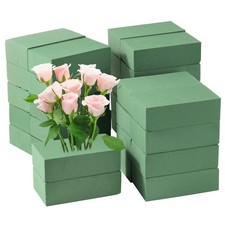 30 Pack Floral Foam Blocks for Fresh and Artificial Flowers   Green Wet Foam ...