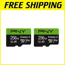 Class 10 U3 V30 256GB Flash Memory 2-Pack