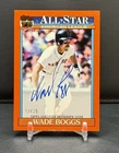 2026 Topps Series 1 Wade Boggs 1991 Topps Baseball Autographs (RAW)