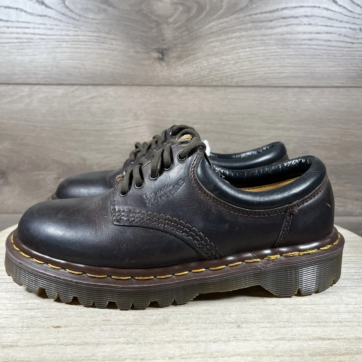 Dr. Martens Leather Derby Oxford Shoes Women\'s US 4.5 - 5 Made in England Dr. Martens 1461 England Leather Oxford Shoes | Mercari main image 3