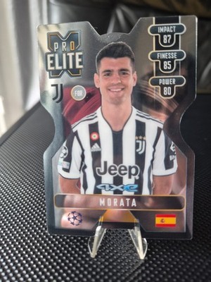Topps Match Attax Champions League 2021/22 21/22 Morata X Pro Elite Shield