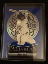 Jesus Made 2025 Prizm Talisman Blue Prizm #25/99 - #11 Brewers