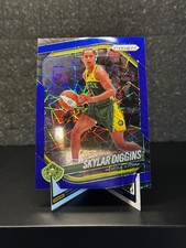 2025 WNBA Panini Prizm Skylar Diggins Blue Velocity #123