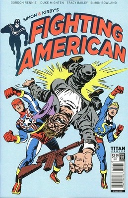 Fighting American (Titan, 2nd Series) #1C  Titan comics | Jack Kirby Variant 