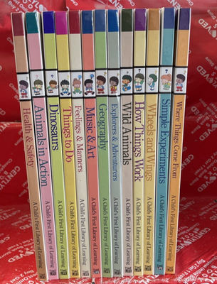 #ad #ad 1990s Time Life: A Child#x27;s First Library of Learning Hardcover Books Lot Of 13 $69.95
