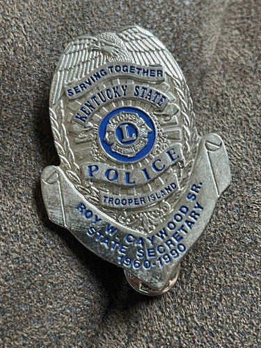 Kentucky State Police (KSP) and Trooper Island Pin