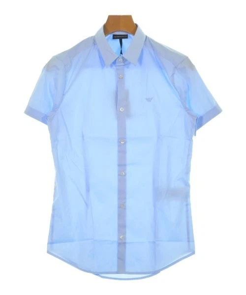 Emporio Armani Short Sleeve Casual Button-Down Shirts for Men for