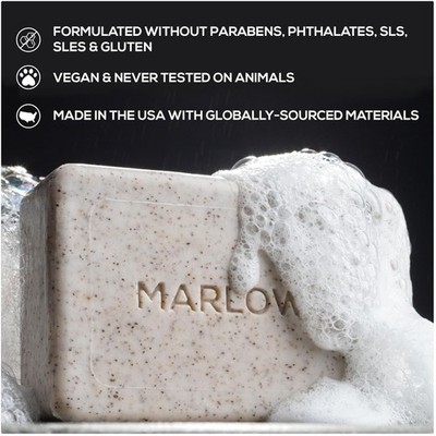 Men's Soap Trio, Exfoliating Scrub Bars