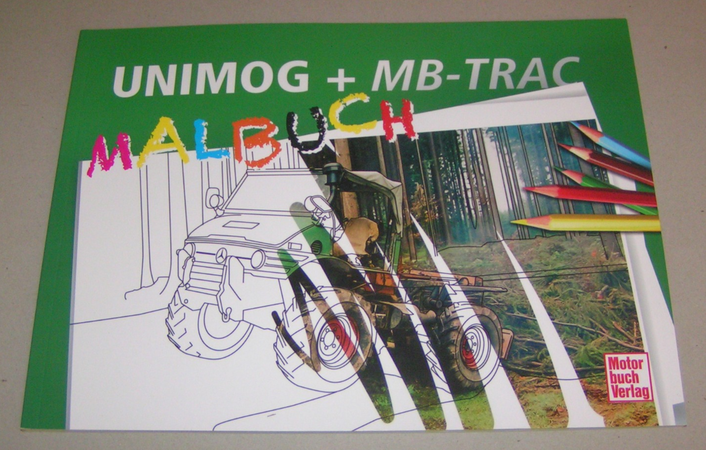 UNIMOG + MB-trac Malbuch - Taschenbuch - Bild 2