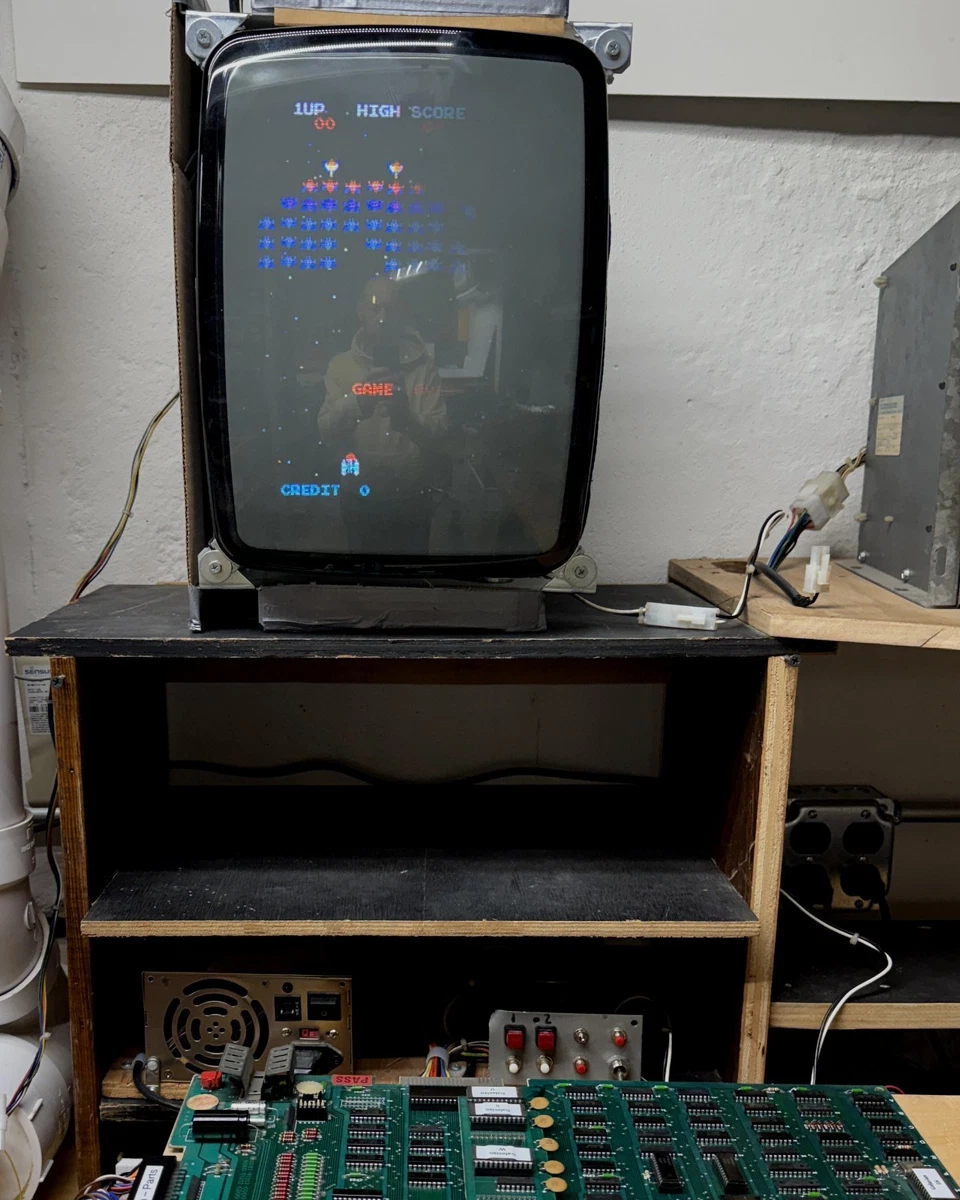 Galaxian Arcade In Collectible Arcade Gaming Replacement Parts for