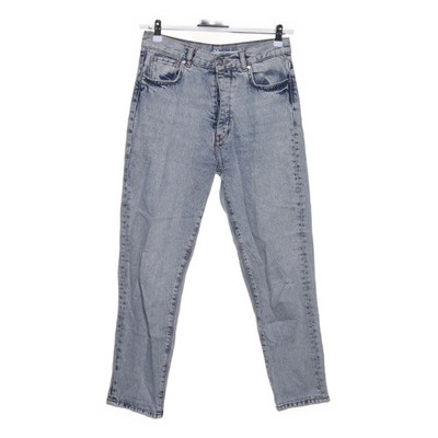 Never Denim, Jeans, Größe: S, MOM SPARKS, Blau, Baumwolle, Einfarbig, Denim #wAf