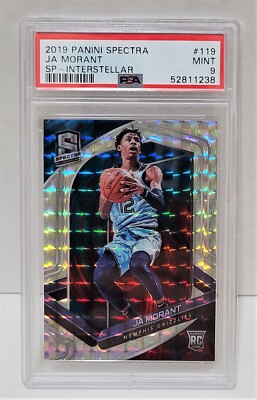 2019-20 Panini Spectra Interstellar Prizm Ja Morant #/49 RC 2019-20 Panini Spectra Interstellar Prizm Ja Morant #/49 RC