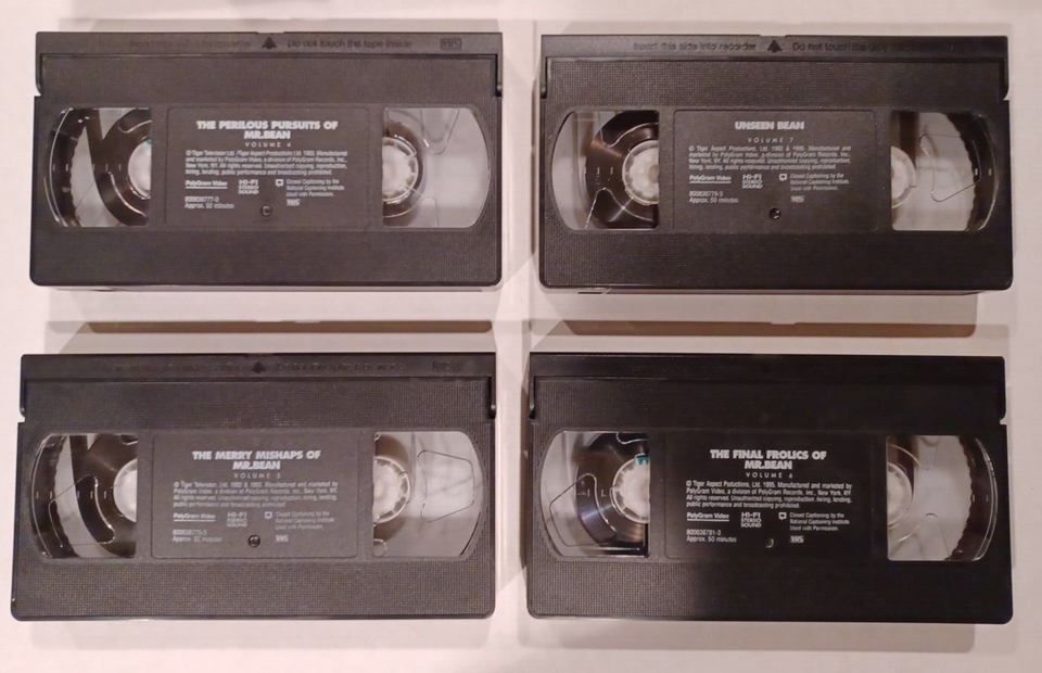 MR. BEAN ANOTHER BOX OF BEANS VOL. 47 VHS British Comedy Christmas