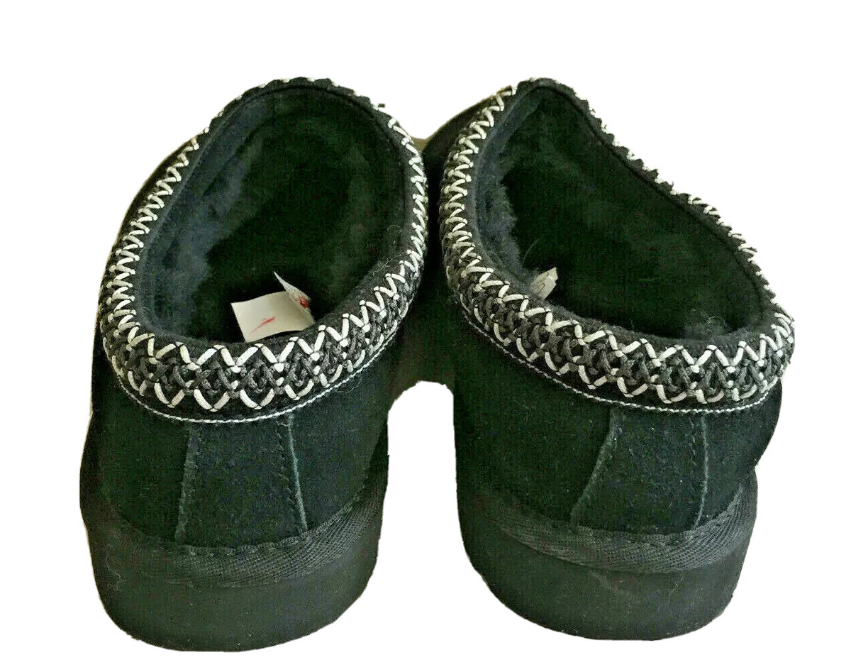 COPY - UGG MEN TASMAN BLACK SHEARLING LINED MOCCASIN SHOE Timeless comfort, redefined. The UGG Men main image 4